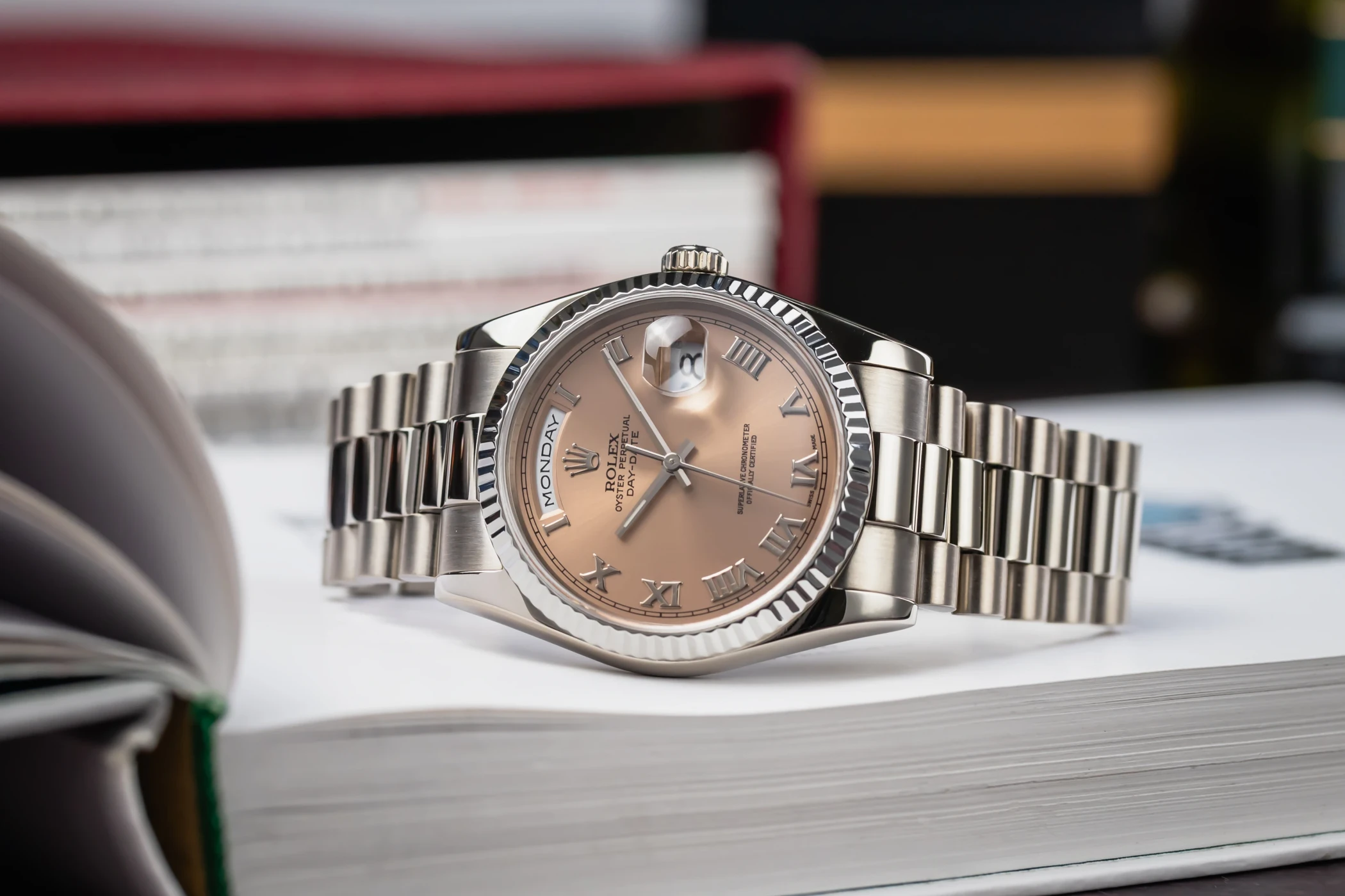 Rolex Day-Date 36mm 18ct White Gold Presidential 118239 2001