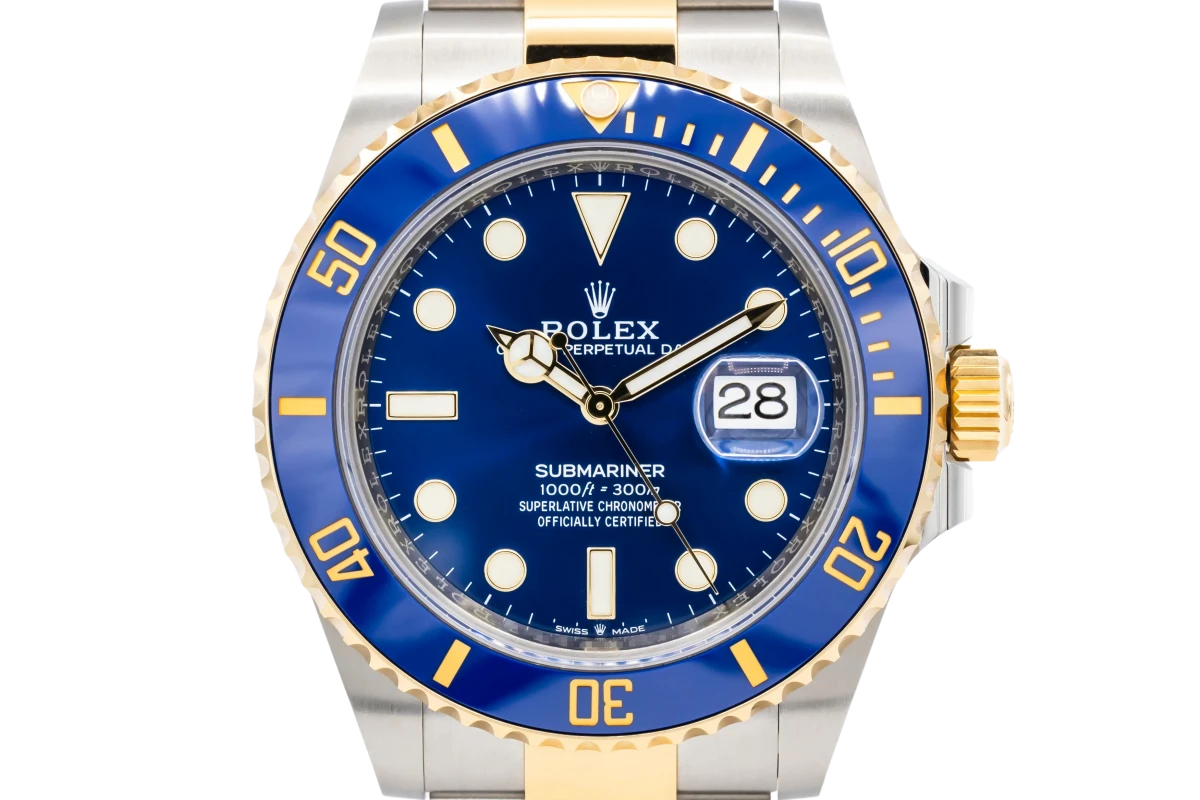 Rolex Submariner Date 41mm Steel 18ct Yellow Gold Oyster