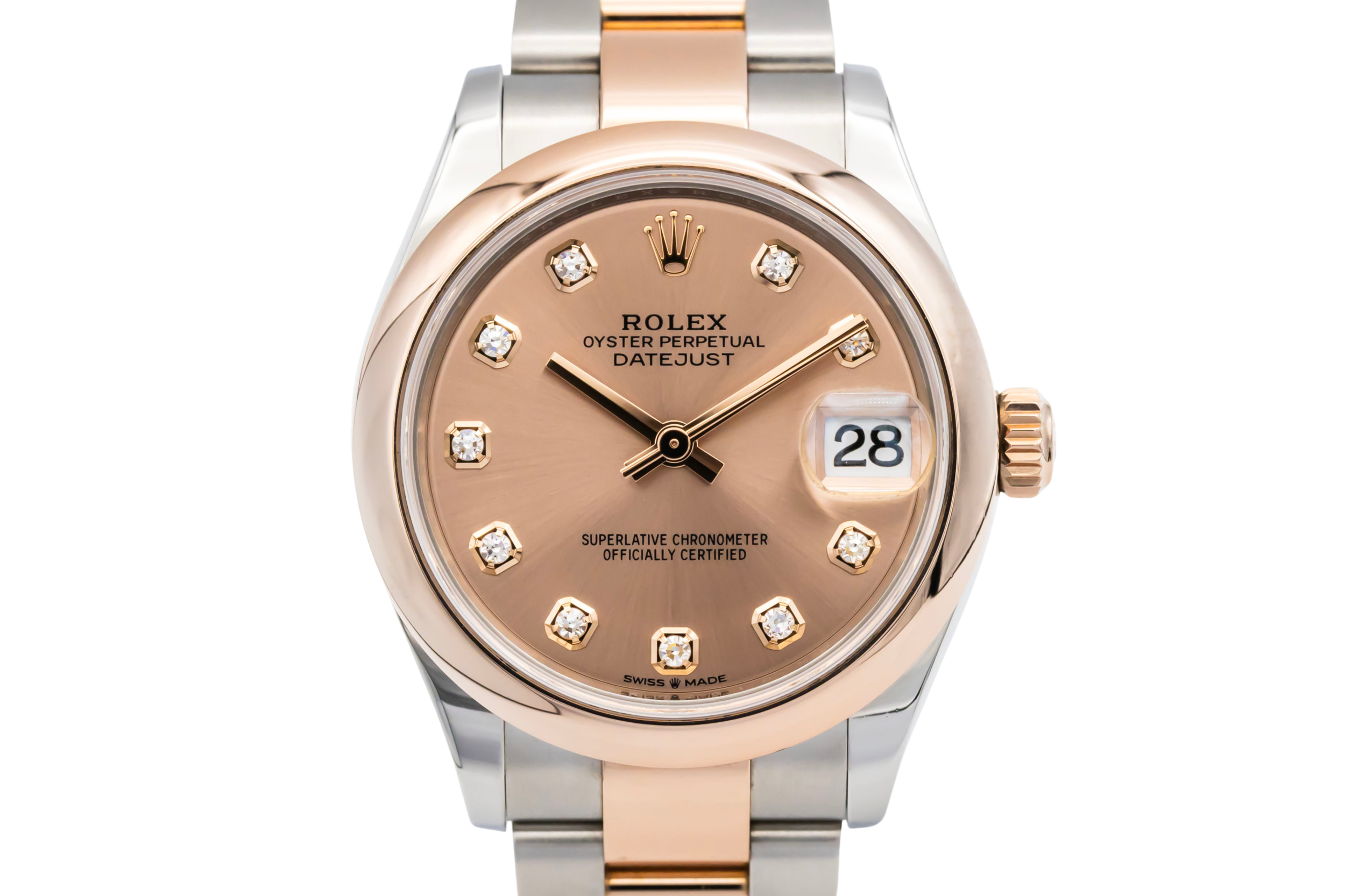Rolex DateJust 31mm Steel & 18ct Rose Gold Oyster 278241 2020