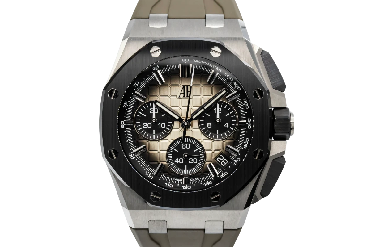 Audemars Piguet Royal Oak Offshore 43mm Taupe Rubber 26420SO.OO 2023 UNWORN