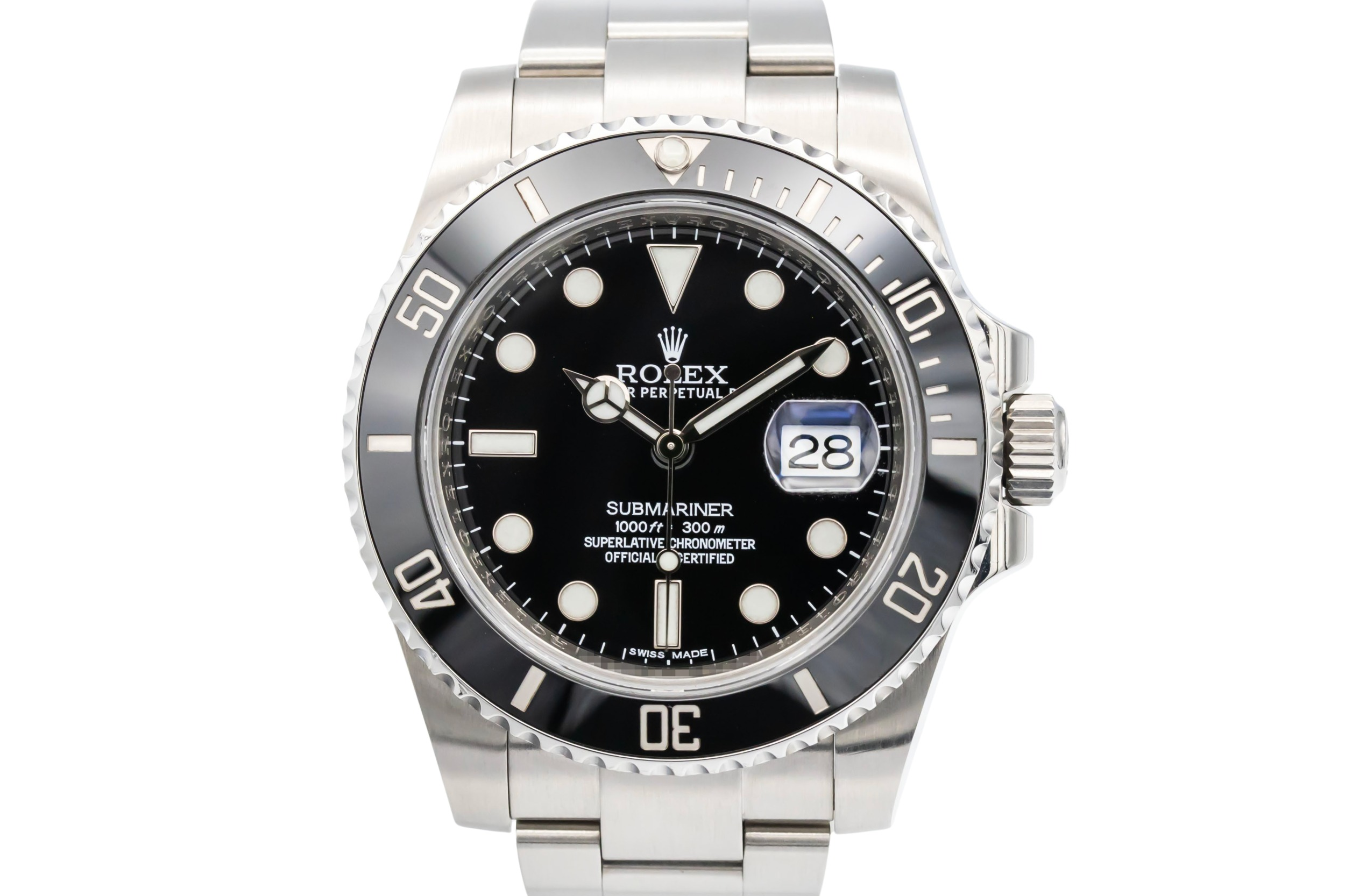 Rolex Submariner 40mm Stainless Steel Oyster 116610LN Circa 2015