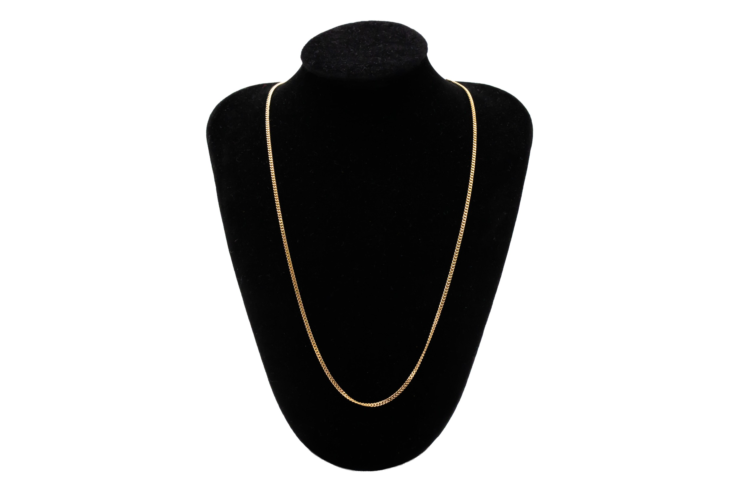 9ct Yellow Gold Curb Chain 22" 4.8g