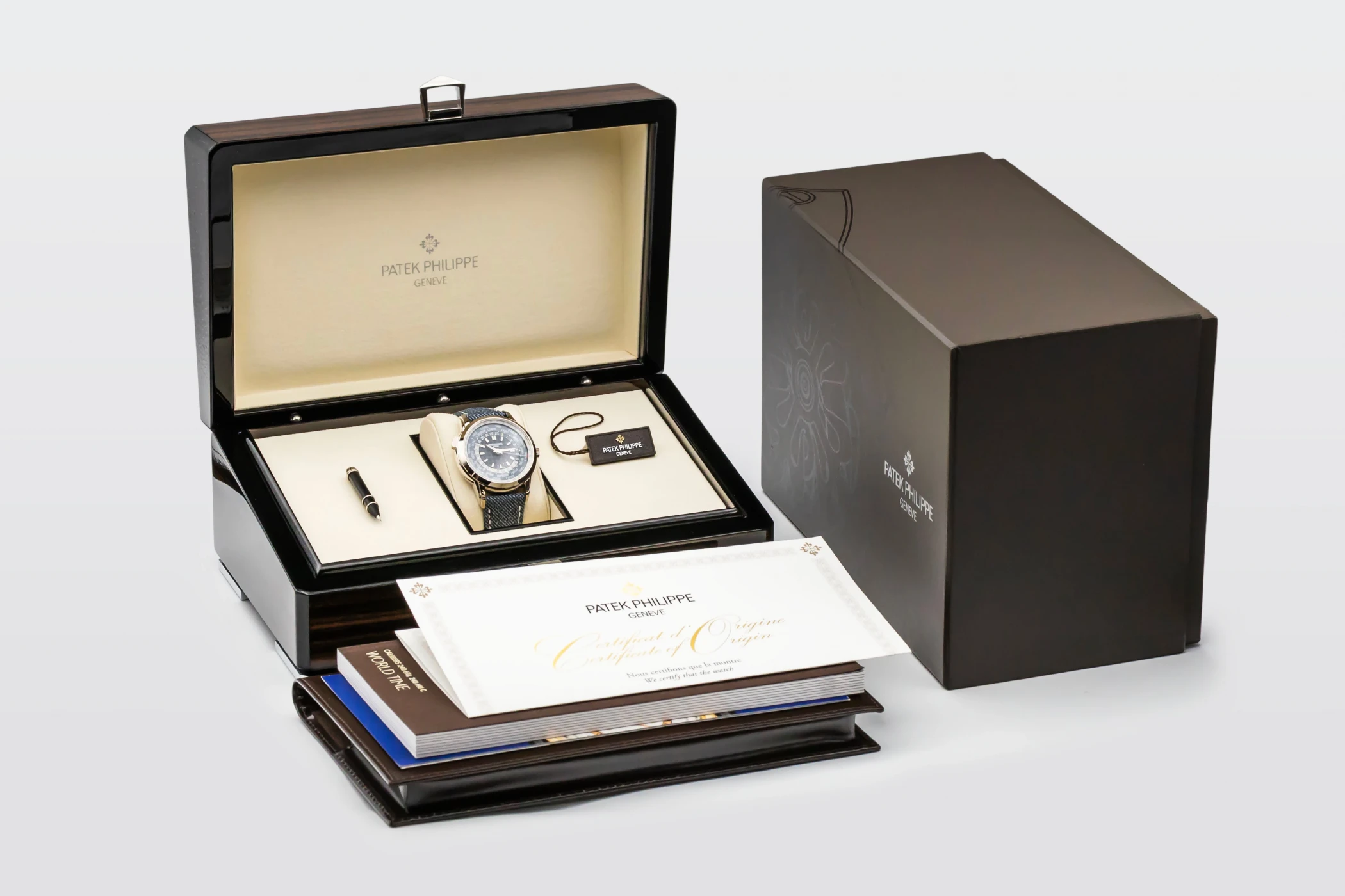 Patek Philippe Complications World Time 40mm Denim Strap 5330G-001 2025