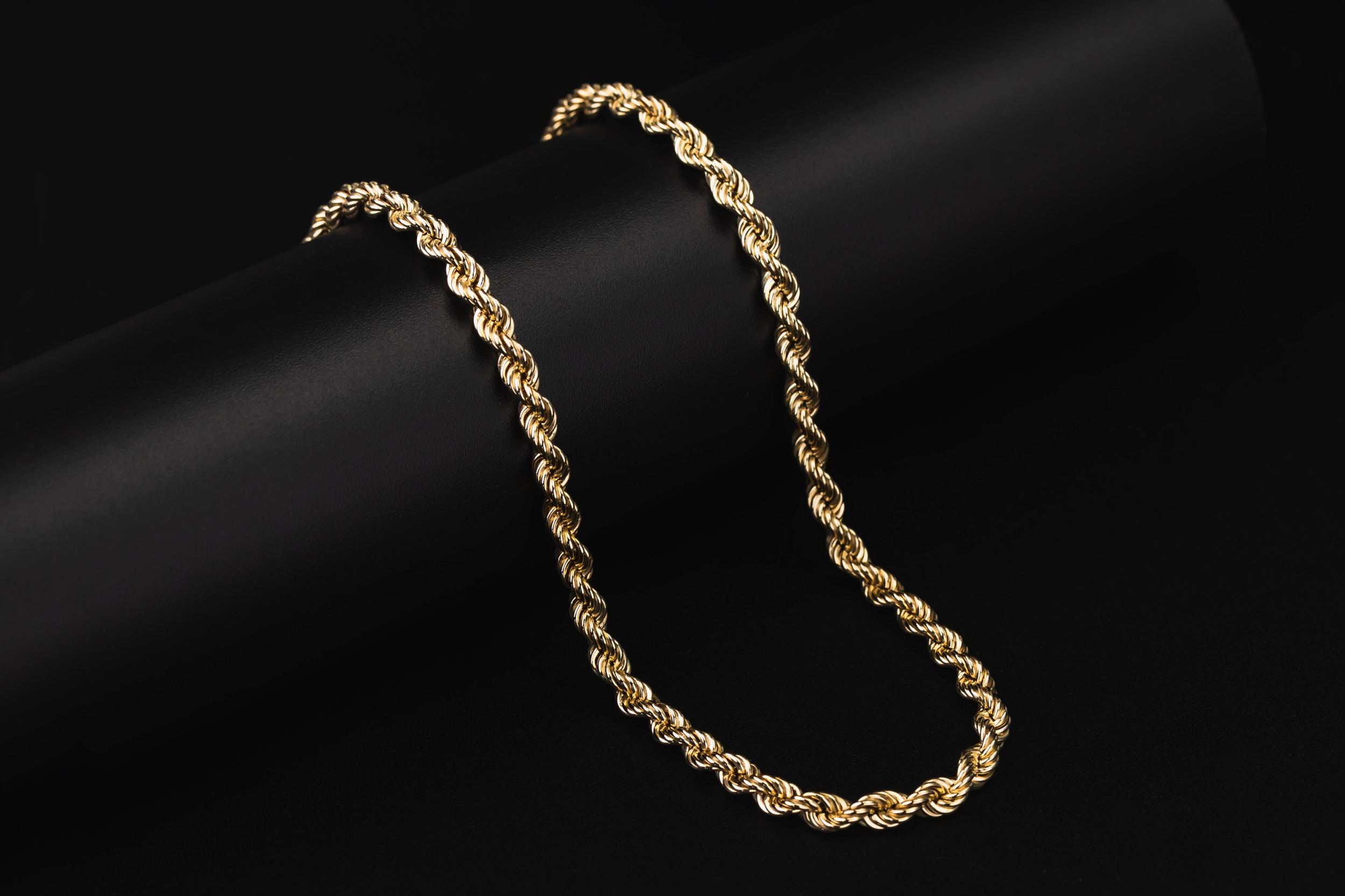9ct Yellow Gold Rope Chain 29" 4.8mm 13.58g
