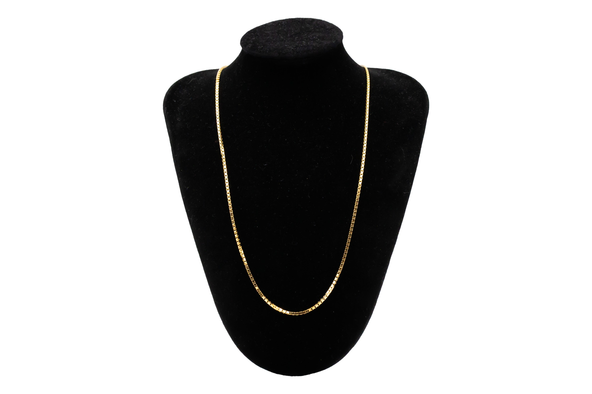 18ct Yellow Gold Box Link Chain 14.5g