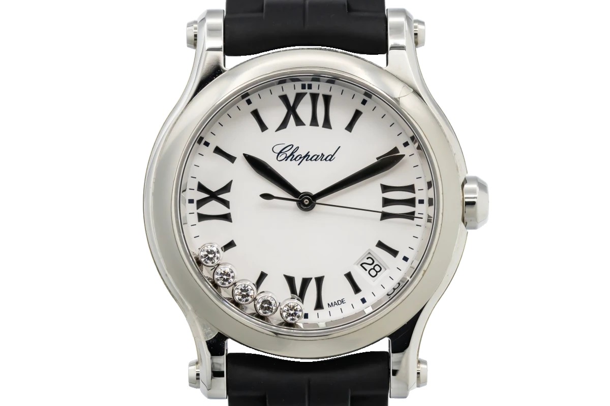 Chopard Happy Sport 36mm Stainless Steel Rubber 278582-3001 2023 Chopard Happy Sport 36mm Stainless Steel Rubber 278582-3001 2023
