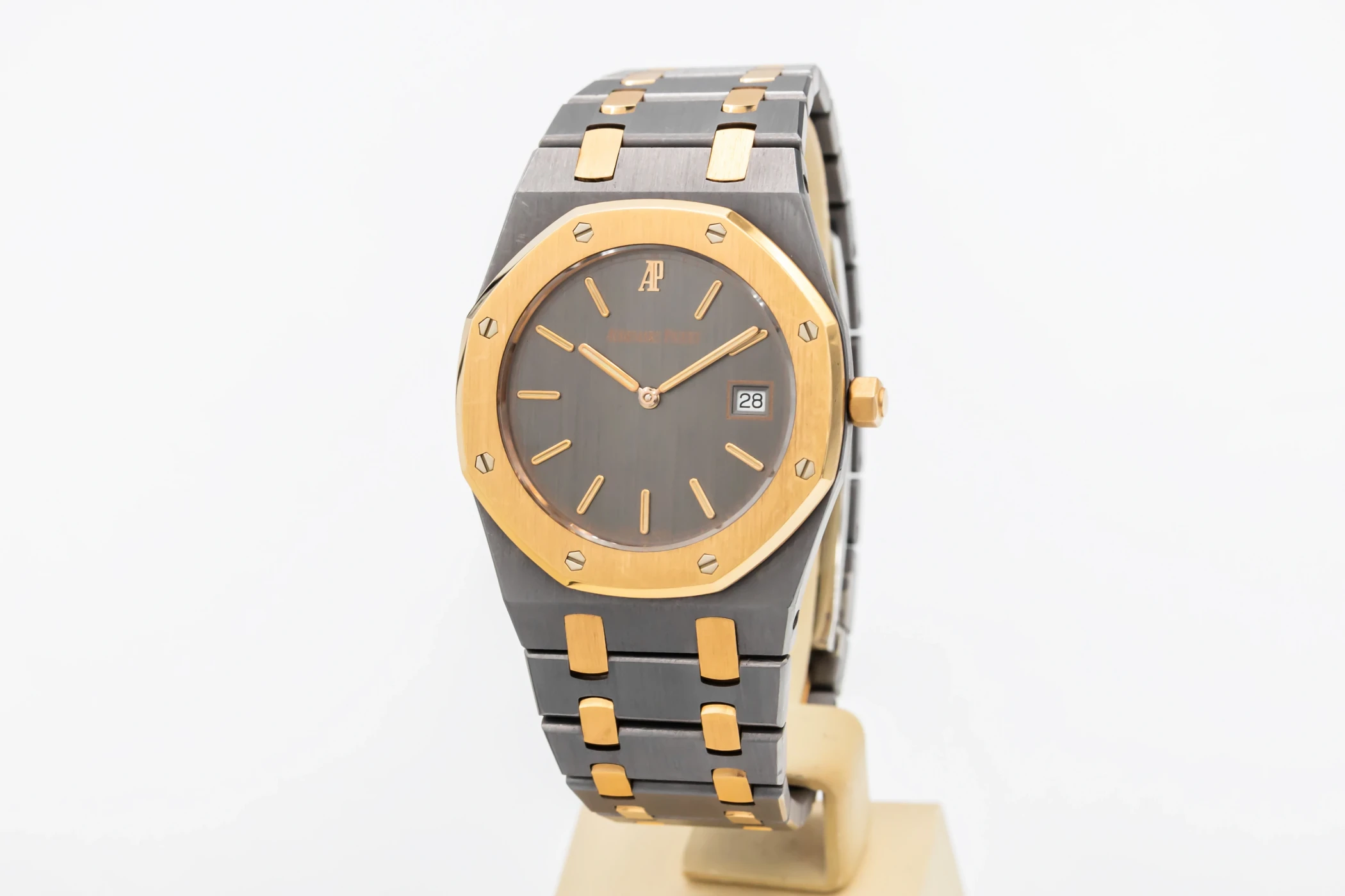 Audemars Piguet Royal Oak 33mm Tantilum & 18ct Rose Gold 51675TR Circa 1991