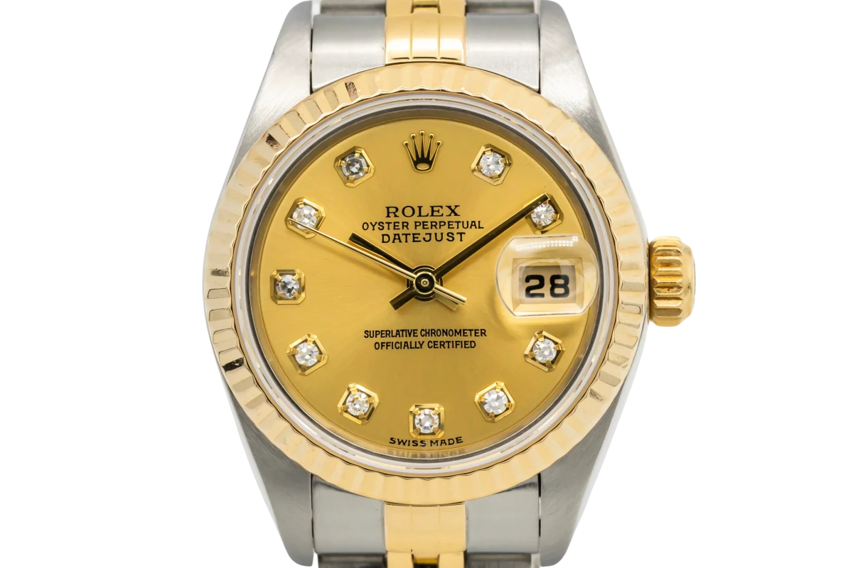 Rolex Lady DateJust 26mm Steel & 18ct Yellow Gold Jubilee 79173 2003