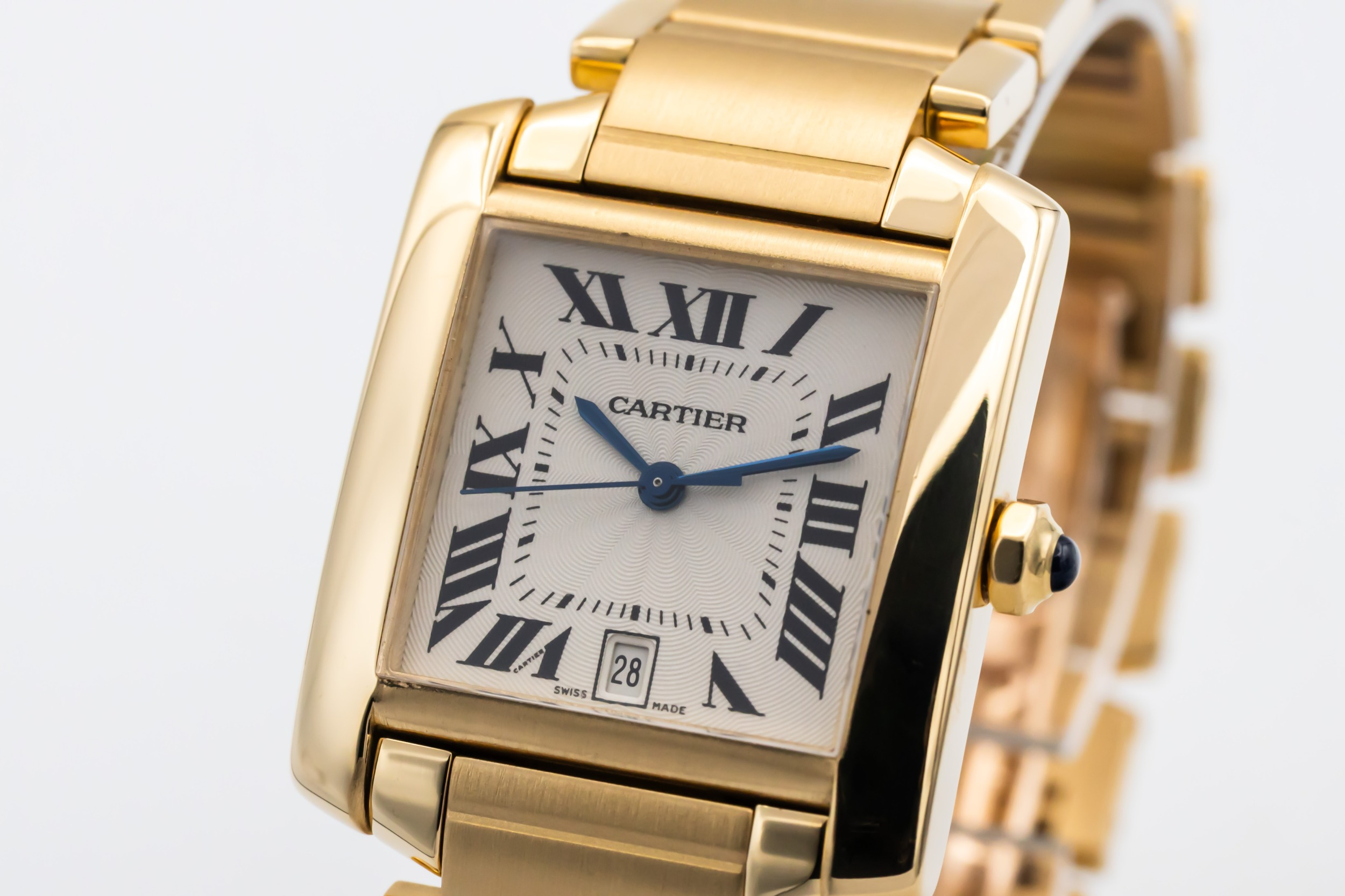 Cartier Tank Francaise 28mm x 32mm 18ct Yellow Gold W50001R2/1840 2003