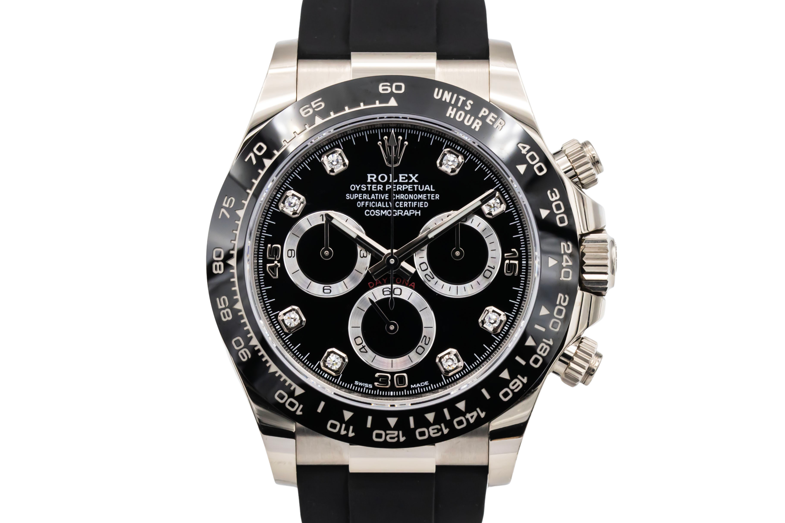 Rolex Cosmograph Daytona 40mm Black Oysterflex 116519LN 2023