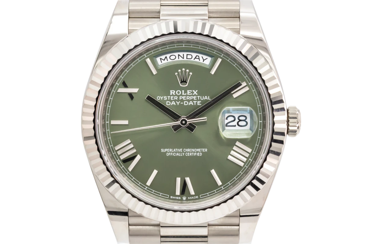 Day date rolex 40mm hot sale