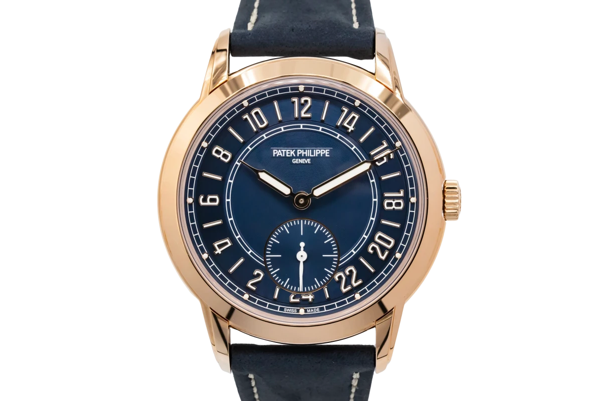 Patek Philippe Complication 42mm Navy Leather 5224R-001 2024 UNWORN