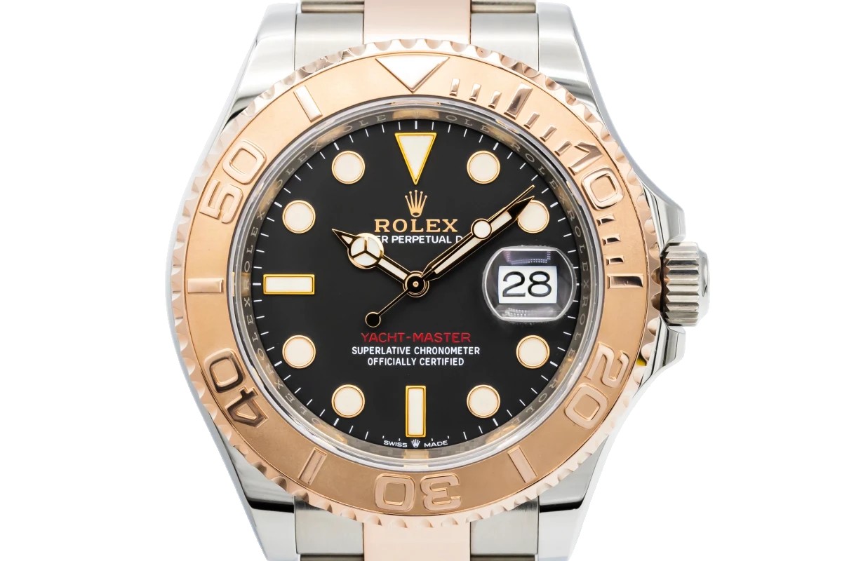 タブルマスタース 2022 Rolex Yacht-Master 40mm Steel & 18ct Rose Gold 126621 2022
