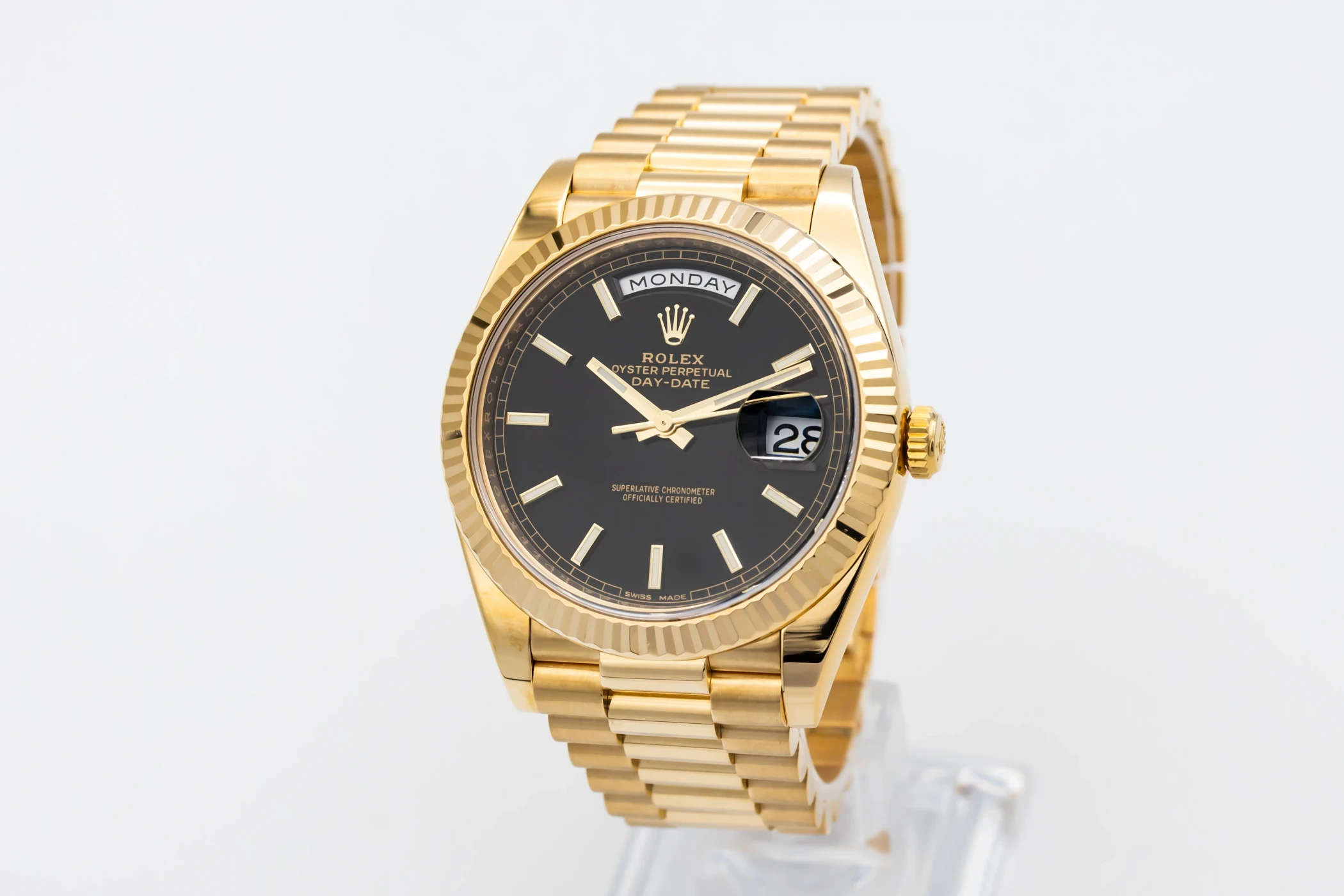 Rolex Day-Date 40mm 18ct Yellow Gold Presidential 228238 2016