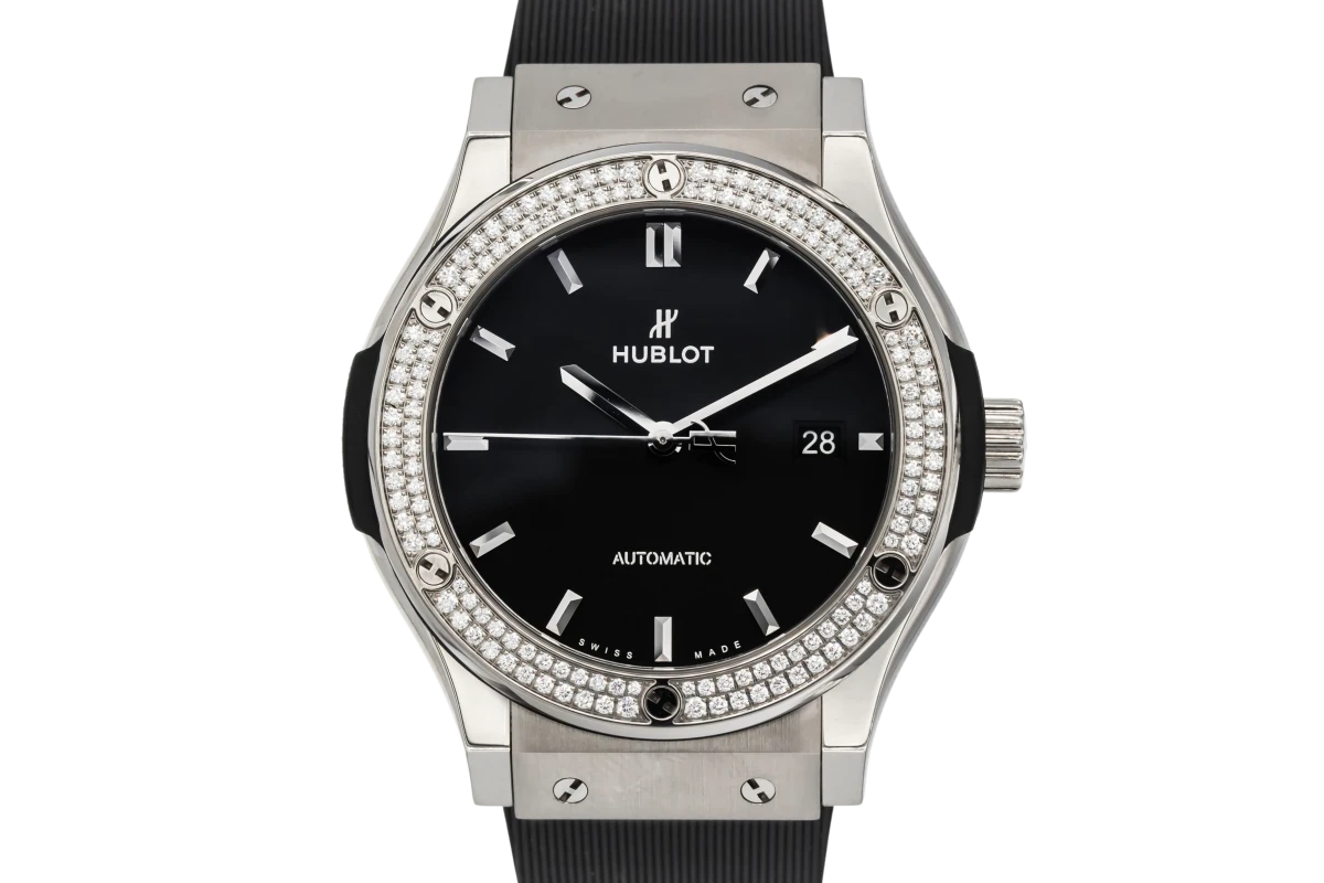 Hublot Classic Fusion Titanium 42mm Black Rubber 542.NX.1171.LR.1104 2019
