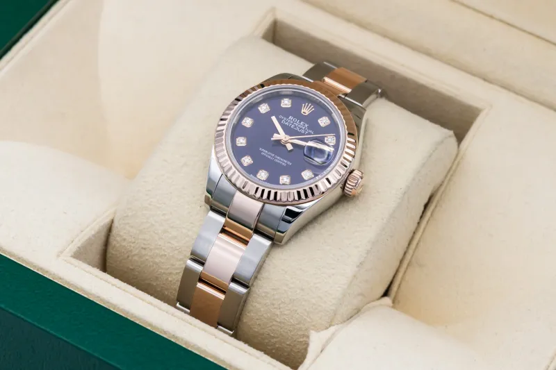 Rolex Lady DateJust 28mm Steel & 18ct Rose Gold Oyster 279171 2019