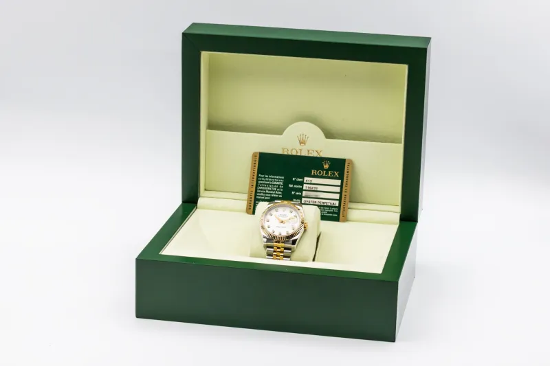 Rolex DateJust 36mm Steel & 18ct Yellow Gold Jubilee 116233 2008