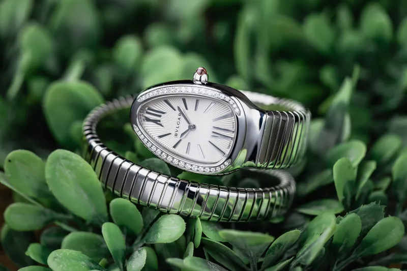 Bulgari Serpenti 35mm Stainless Steel SP 35 S Circa 2010