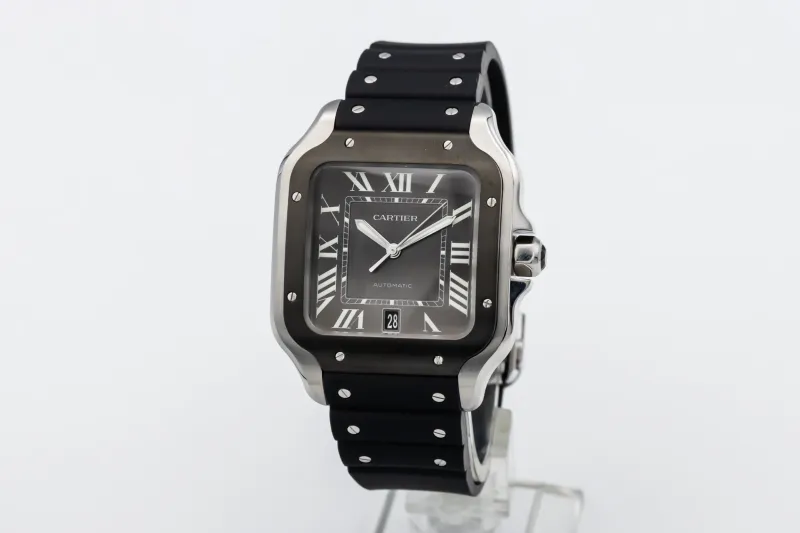 Cartier Santos ADLC 40mm Black Rubber WSSA0037 2022