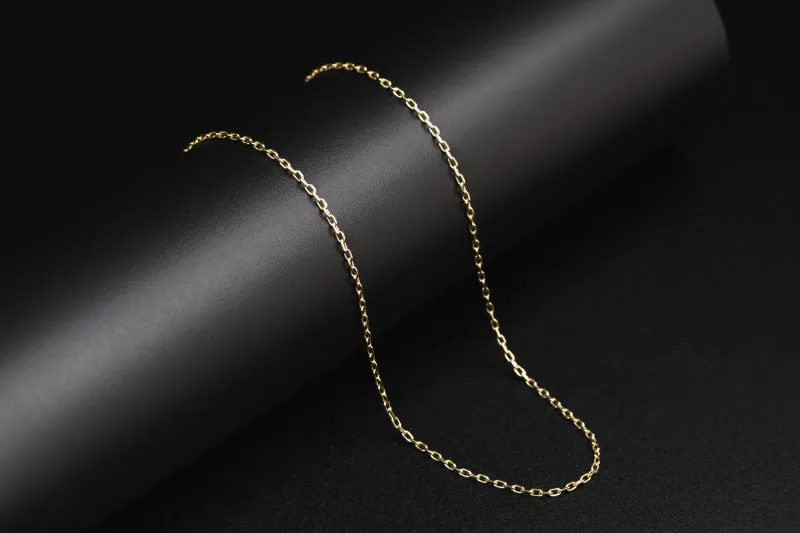 9ct Yellow Gold Anchor Link Chain 16" 2.9g