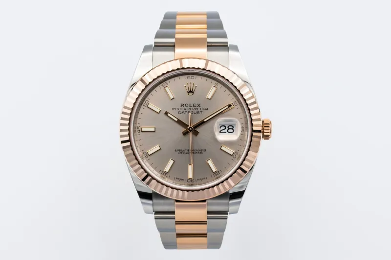 Rolex DateJust 41mm Steel & 18ct Rose Gold Oyster 126331 2019