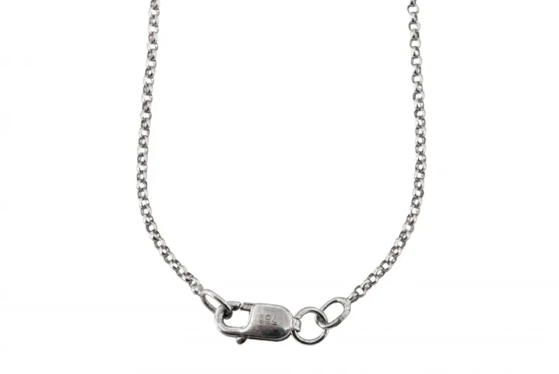 18ct White Gold Diamond Set Necklace 0.43ct