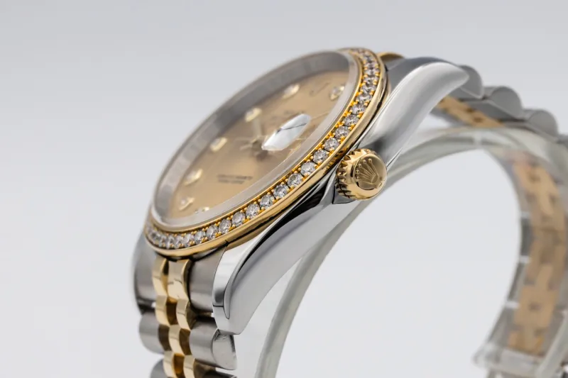 Rolex DateJust 36mm Steel & 18ct Yellow Gold Jubilee 116243 2012