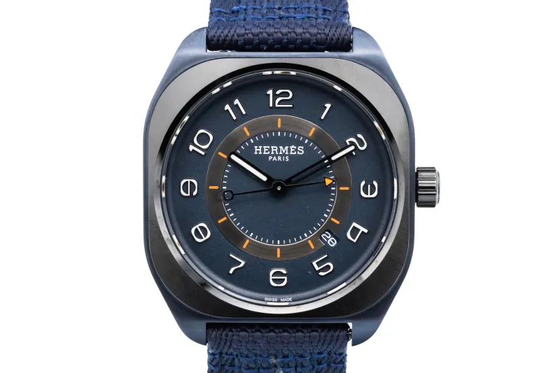 Hermes H08 Blue Edition 39mm Blue Fabric SP1.744 2026