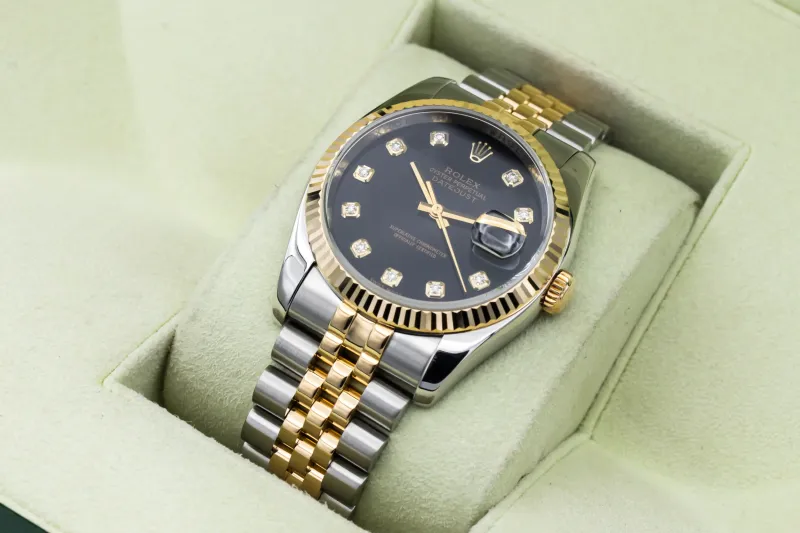 Rolex DateJust 36mm Steel & 18ct Yellow Gold Jubilee 116233 2016