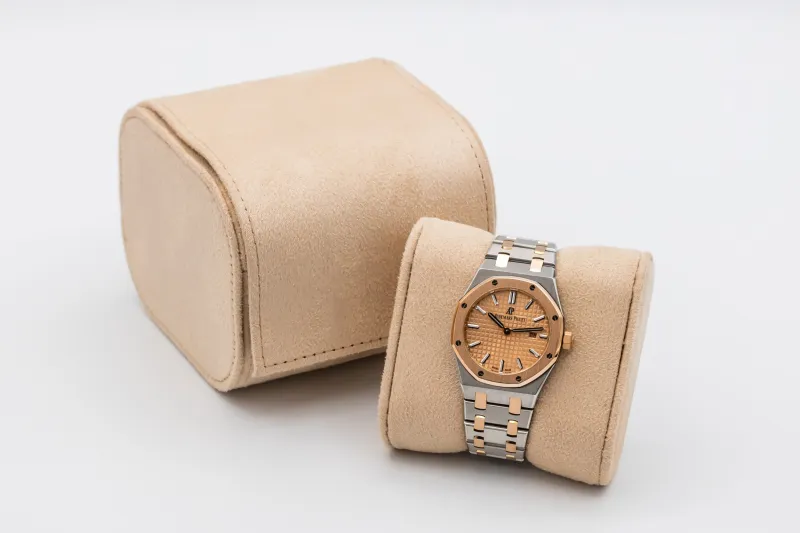 Audemars Piguet Royal Oak Lady 33mm Steel & 18ct Rose Gold 67650SR.OO Circa 2018