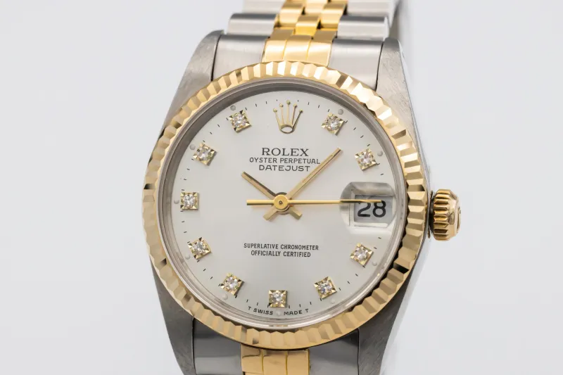 Rolex DateJust 31mm Steel & 18ct Yellow Gold Jubilee 68273 1991