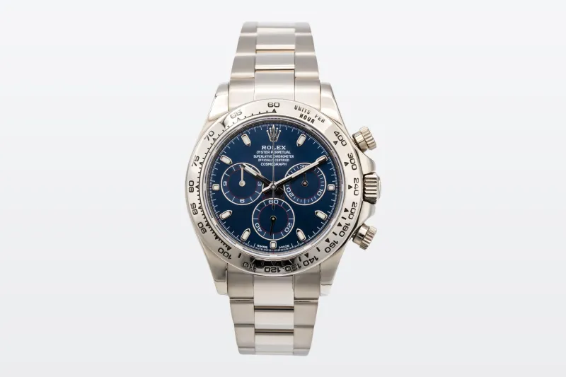 Rolex Cosmograph Daytona 40mm 18ct White Gold Oyster 116509 2017