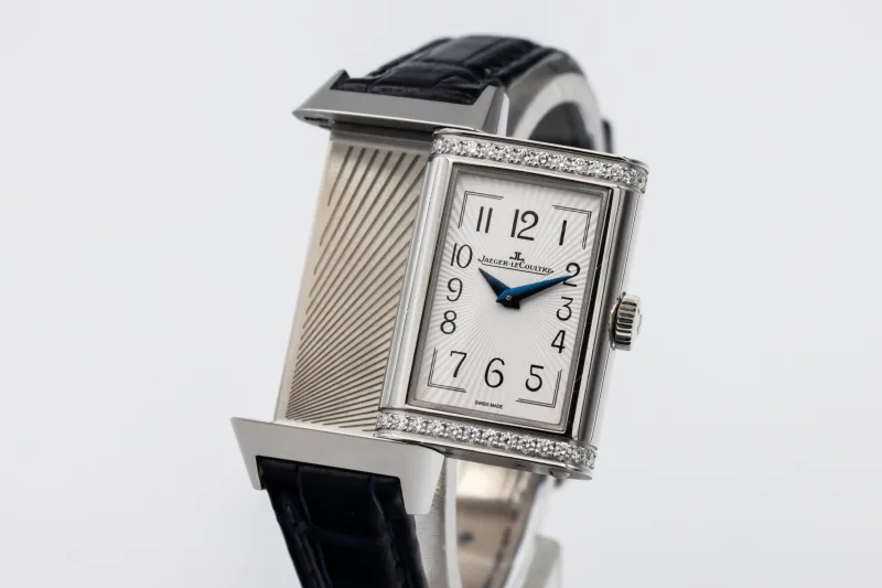 Jaeger-LeCoultre Reverso One Duetto 20x40.1mm Blue Leather Q334848J 2023