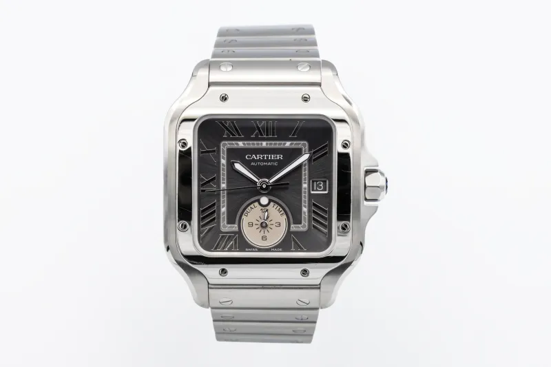 Cartier Santos De Cartier Dual Time 39.8mm Stainless Steel WSSA0076 2025
