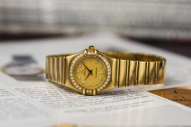 OMEGA Constellation 22.5mm 18ct Yellow Gold 1167.10.00 Circa 1995