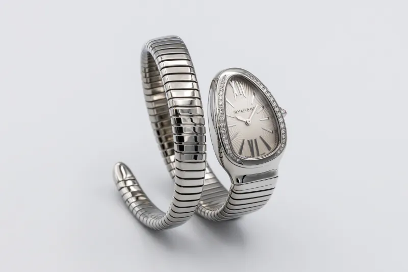 Bulgari Serpenti 35mm Stainless Steel SP 35 S Circa 2010