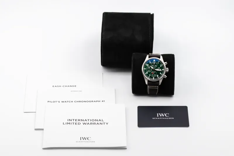 IWC Pilot’s Chronograph 41mm Brown Leather IW388103 2021