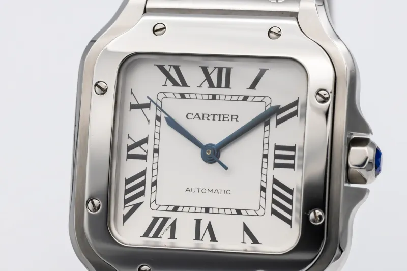 Cartier Santos 100 35mm x 41mm Stainless Steel WSSA0029 2021