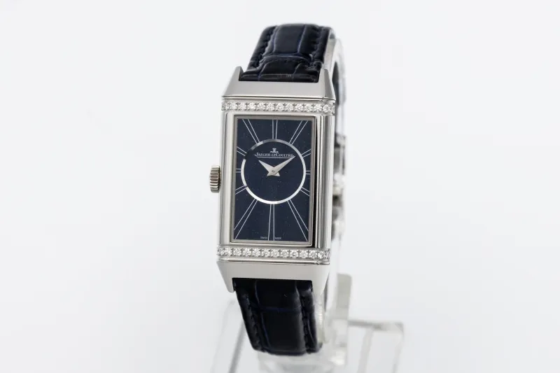 Jaeger-LeCoultre Reverso One Duetto 20x40.1mm Blue Leather Q334848J 2023