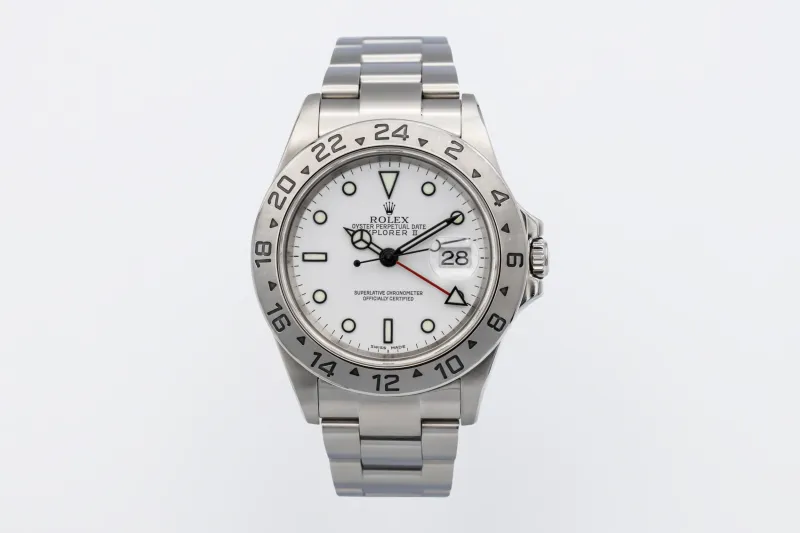 Rolex Explorer II 40mm Stainless Steel Oyster 16570 2005