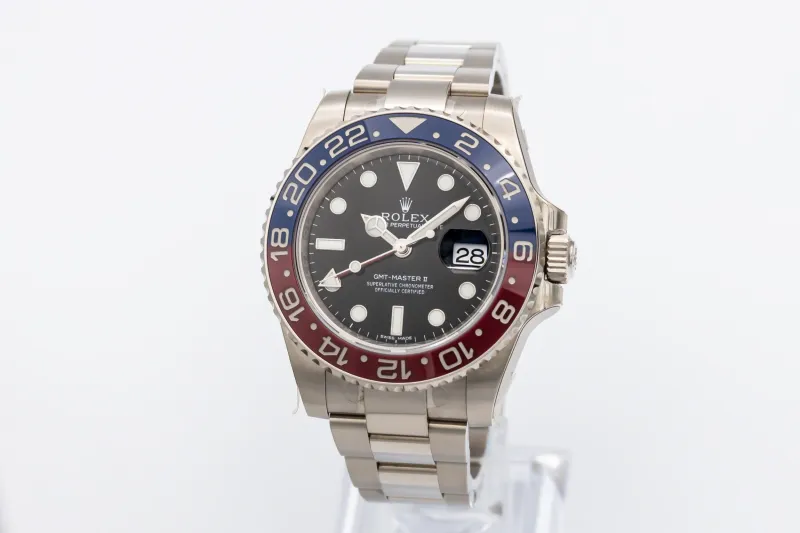 Rolex GMT-Master II 40mm 'Pepsi' 18ct White Gold Oyster 116719BLRO 2016