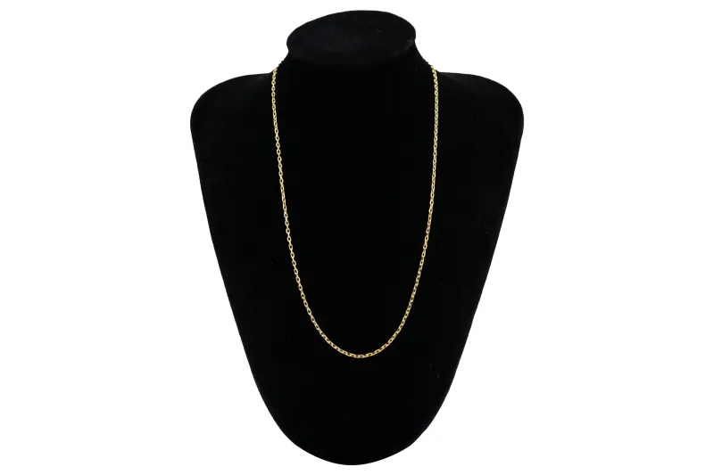 9ct Yellow Gold Anchor Link Chain 16" 2.9g