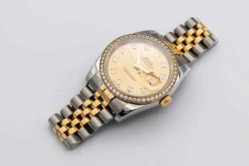 Rolex DateJust 36mm Steel & 18ct Yellow Gold Jubilee 116243 2012