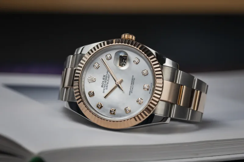 Rolex DateJust 41mm Steel & 18ct Rose Gold Oyster 126331 2019