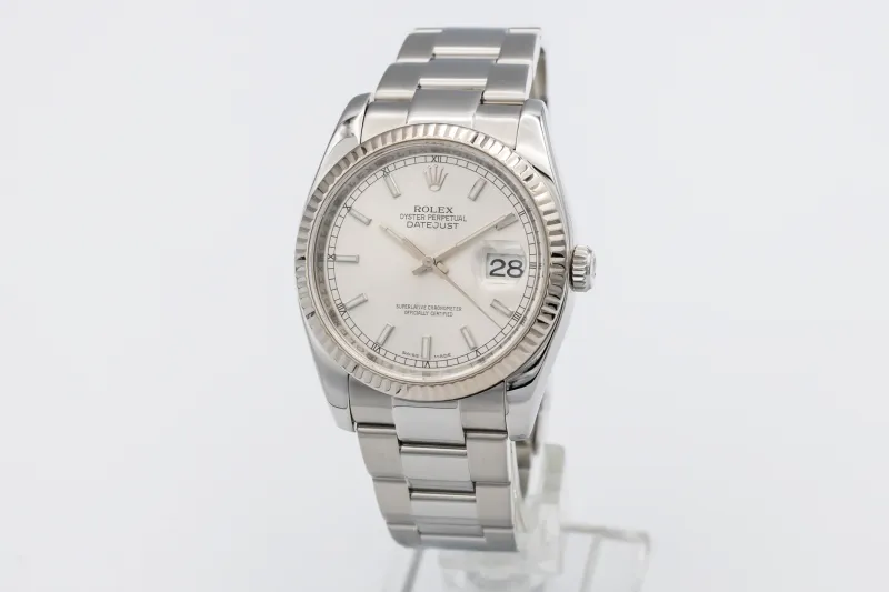 Rolex DateJust 36mm Stainless Steel Oyster 116234 2006