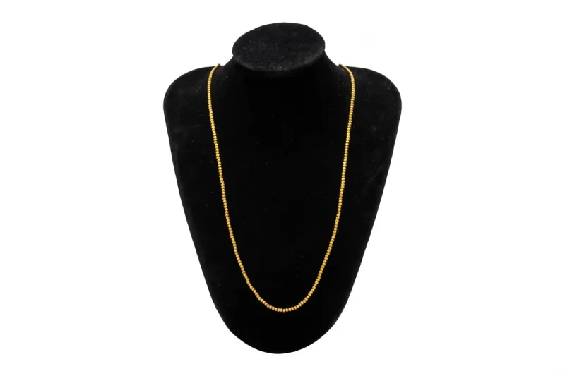 9ct Yellow Gold Moon Cut Chain 12g