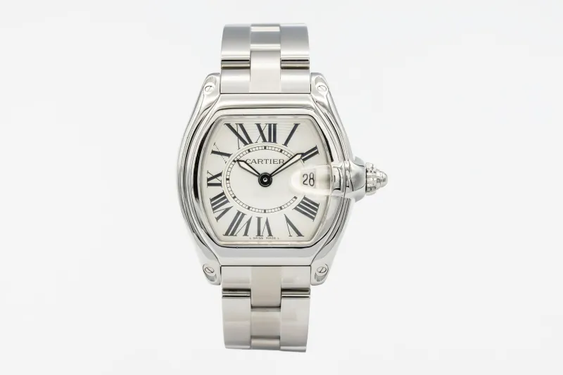 Cartier Roadster 37mmx31mm Stainless Steel W62016V3/2675 Circa 2010