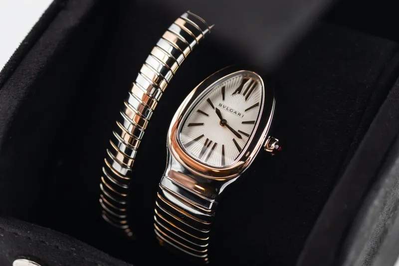 Bulgari Serpenti Tubogas 35mm Steel & 18ct Rose Gold 103708 Circa 2024