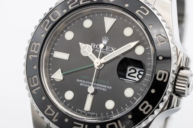 Rolex GMT-Master II 40mm Stainless Steel Oyster 116710LN 2008