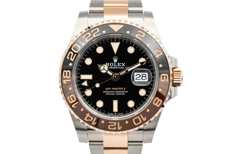 Rolex GMT-Master II 40mm 'Rootbeer' Steel & 18ct Rose Gold Oyster 126711CHNR 202